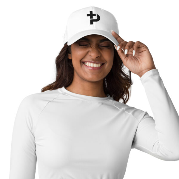 Adidas P White Golf Hat - Image 2